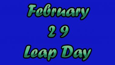 Leap Day 2024 Wishes & Greetings: GIF Images, Messages and HD Wallpapers To Share With Your Loved Ones on February 29